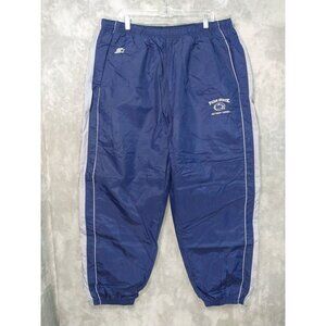 Starter Pants Mens XL Blue Penn State Nittany Lions Jogger Warm Up Vintage 90s